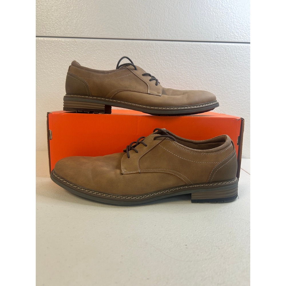 Parker & Sky Dress Shoes Tan Mens 13 M #2860